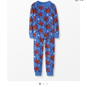 NWT Hanna Andersson Kids Space Dragon Pajama Set Size 10/140 cm